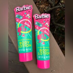 2 of Barbie Strawberry Scented Body Lotion - Pink and Teal